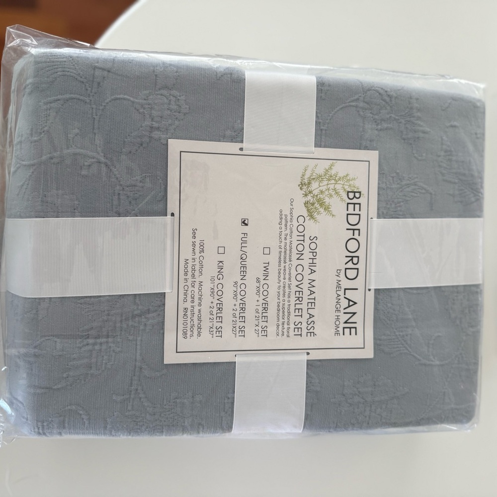 Quilted Coverlet Set